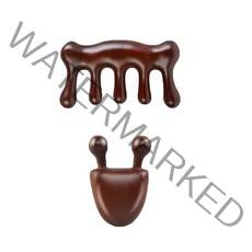 빅비쥬 원목 두피 괄사 마사지기 2종세트, 1세트