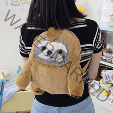 인형가방 나무늘보 인형백팩 특이한선물