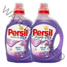 퍼실 딥클린 라벤더젤 일반용 라벤더코튼향 액상세제 본품, 2.7L, 2개