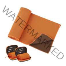 워너픽 쿨링 스포츠타올, 2개, 오렌지