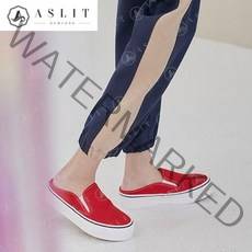 애슬릿 애슬릿 여성 데일리 키높이 통굽 뮬 슬립온 4cm