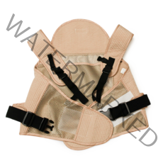 나와니스 베이비꼬 인견포대기 아기띠형 망사, 베이지