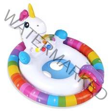 써니워터 레인보우 유니콘 보행기 튜브, 1개