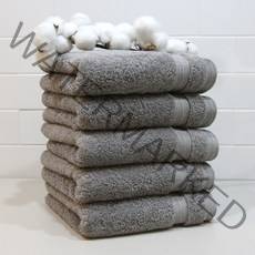 송월타올 프리미엄 벨리스 수건 195g 40수 코마사, 라이트그레이, 5개