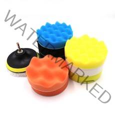 드라이뷰 전동드릴용 광택패드 12종 세트 지름 10cm, 1세트, 4인치 광택패드 11종세트