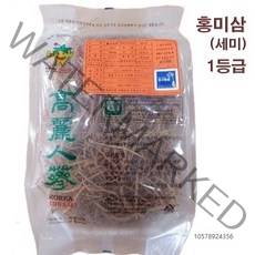고려홍삼 금산홍삼 홍미삼 1등급-세미 건홍삼 말린홍삼 뿌리홍삼 잔뿌리 발효홍삼 대금인삼, 1개, 300g