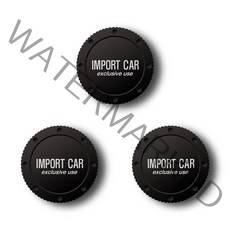 블랙 엠블럼 번호판 볼트 수입자동차 0.4169ea, TR_ 포르쉐, 1개