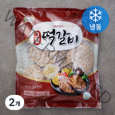 굿프랜즈 그릴 떡갈비 (냉동), 1000g, 2개