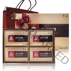 올따옴) 정관장 6년근 홍삼진황 50ml 20포 리본포장+쇼핑백 선물세트, 1개, 1000ml