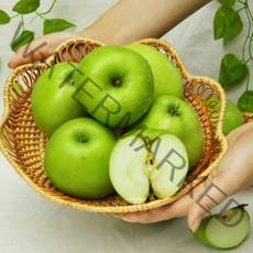 새콤아삭 여름 햇사과 썸머킹 아오리 풋사과 청사과 초록사과, 2kg 꼬마과 (14-16과), 가정용 아오리사과, 1개