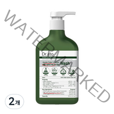 닥터아토 애플 사이다 비니거 워시, 267ml, 2개
