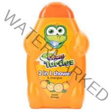 콜루티 레암 터틀 스마일 샤워 앤 샴푸 투 스위트오렌지향, 500ml, 1개