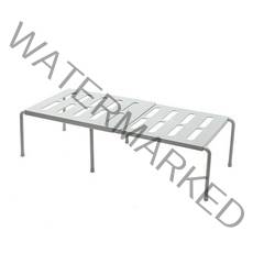 마켓피오 주방 길이조절 다용도 선반, 그레이