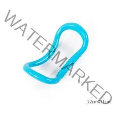 TCMHEALTH 요가 서클 필라테스 스트레치 링 홈 여성 피트니스 장비 근막 마사지 바디 운동 운동 저항 지원, 하늘색