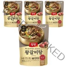 양반 수라 왕갈비탕, 4개, 460g
