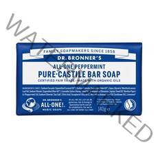 닥터브로너스 바솝 페퍼민트 140g 클렌징 비누, 1개