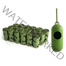 피키픽스 반려동물 배변봉투 18롤 (270매) + 배변봉투 케이스 1P 세트, 1세트, 그린