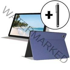 TECLAST 태클라스트 P20 HD 전용 플립 케이스 + 터치펜, NAVY