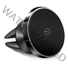 디지지 차량용 휴대폰 자석 거치대 송풍구형, 블랙, 1개