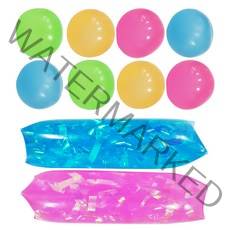 아가플러스 워터 스네이크 2p + 야광 끈끈이볼 4종 x 2p 세트, 랜덤발송(워터스네이크)