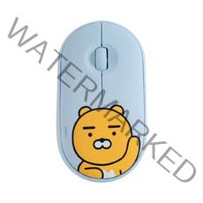 카카오프렌즈 춘식이 라이언 어피치 초경량 저소음 노트북 무선 마우스, 헬로라이언