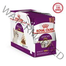 로얄캐닌 고양이 사료 파우치 센서리 85g x 12개+사은품, 캣 센서리 스멜 파우치 그레이비 12개+사은품