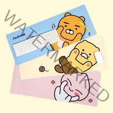 카카오 마우스 장패드 데스크 매트 대형 컴퓨터 키보드 회사 사무실 춘식이, 2.카카오장패드(라이언), 1개