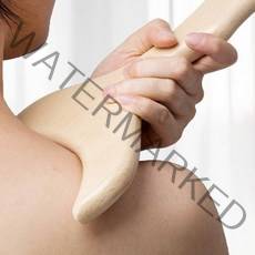 엘로시 너도밤나무 경락 마사지기, 우드, 1개