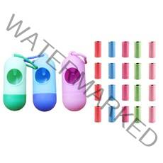 벨르펫 반려견 배변봉투 배변케이스 3p + 배변봉투 300p, 랜덤발송, 1세트