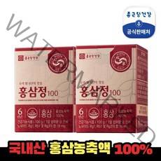 종근당건강 6년근 홍삼정 100, 100g, 2개