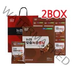 [충북인삼농협] 맞춤녹용홍삼진액 70ml x 30포 2BOX, 2개