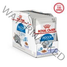 로얄캐닌 고양이 인도어 젤리 파우치 85g, 인도어 7+젤리 85g