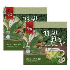 꽃샘 그라비올라차 40T X 2개, 1g, 80개입
