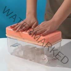 이아이 후두독 눌러서 빼는 얼음트레이 32구/64구 세트 얼음틀 아이스트레이, 핑크 32구 세트