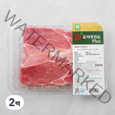 돈마루 무항생제 인증 한돈플러스 앞다리보쌈용 (냉장), 500g, 2팩