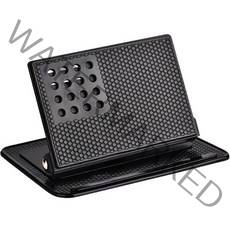 파보니 차량용 초강력 논슬립 휴대폰 거치대, 블랙, 1개