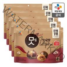 CJ맛밤 맛군밤 60g x 4개 x 5팩 (총20봉지), 20개