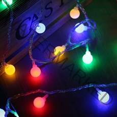 본진 무지개 전구 50p 리모콘, 혼합 색상