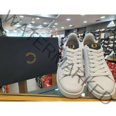 프레드페리 B721 레더 화이트 남여공용 스니커즈 B8321-200