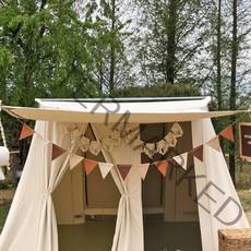 가죽 가랜드 감성캠핑 차박 3color, 1TYPE 민트