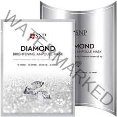 에스엔피 다이아몬드 브라이트닝 앰플 마스크, 10개입, 1개
