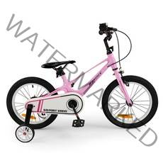 씨투엠뉴 아동용 윈디스 네발 자전거, 베이비핑크, 112cm