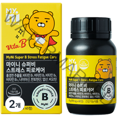 마이니 슈퍼비 스트레스 피로케어, 60정, 2개, 60정