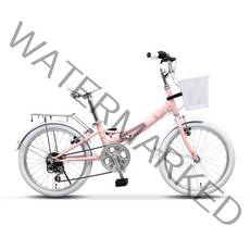 바이맥스 접이식자전거 20 샤프리, 라이트핑크, 140cm