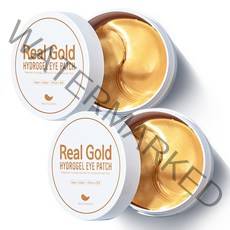 프레티 리얼 골드 하이드로겔 아이패치, 2개, 60개입