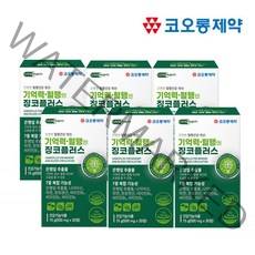 [코오롱제약]기억력 혈행엔 징코플러스 6박스(6개월분), 30정, 6개