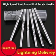 원형 막대 직선 핸들 고속 강철 미터법 정밀 선삭 공구 펀칭 바늘 금속 0.8mm3mm, [04] 3-100mm(1Pcs)