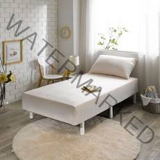 [2500조 판매돌파] 브라보가구 CL라텍스증정 단면 매트리스 침대 다리포함, 화이트(벨로아)