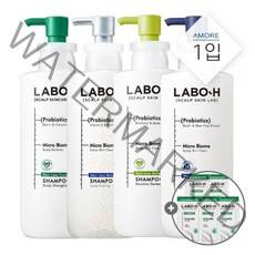 아모레퍼시픽 NEW 라보에이치 탈모증상완화 샴푸 400ML 모음 (+추가증정), 1세트
