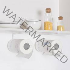 코멧 키친 베이직 키친타올걸이, 화이트, 2개